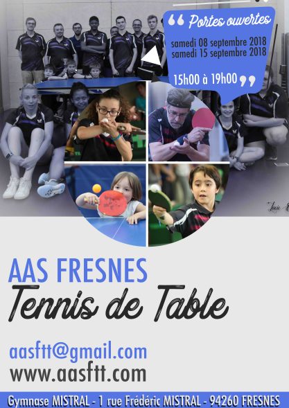 affiche AASFTT 2018 flyer